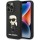 Karl Lagerfeld Ikonik NFT Silicone Case Black (iPhone 14 Pro Max)